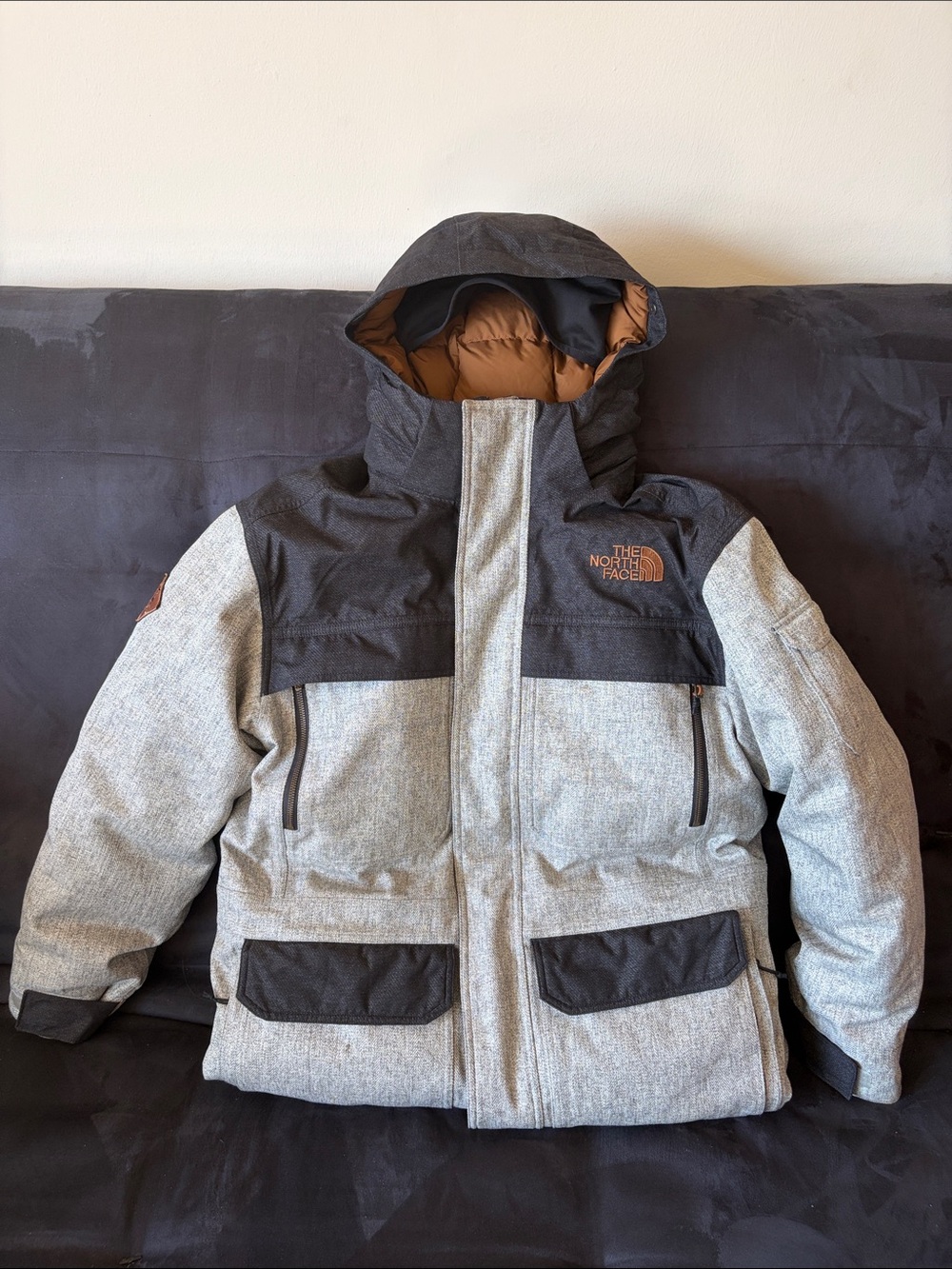 The North Face Fordyce Triclimate Parka Jacket Mens Large Black 3-in-1 Coat